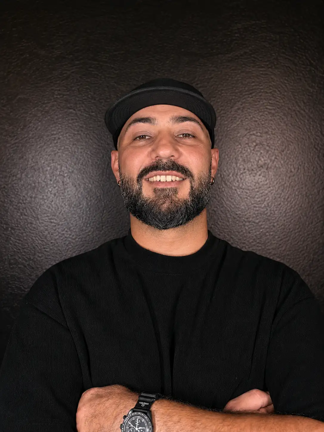 William Hamer, tatoueur au salon Art du Noir à Nice